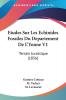 Etudes Sur Les Echinides Fossiles Du Departement De L'Yonne V1