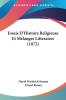 Essais D'Histoire Religieuse Et Melanges Litteraires (1872)