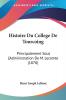 Histoire Du College De Tourcoing