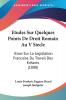 Etudes Sur Quelques Points De Droit Romain Au V Siecle: Essai Sur La Legislation Francaise Du Travail Des Enfants (1888)