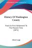 History Of Washington County