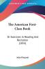 The American First-Class Book