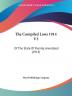 The Compiled Laws 1914 V3