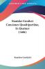 Stanislai Grodicii Conciones Quadripartitae In Quatuor (1606)