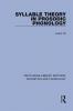 Syllable Theory in Prosodic Phonology