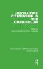 Developing Citizenship in the Curriculum