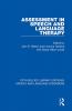 Assessment in Speech and Language Therapy