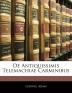 de Antiquissimis Telemachiae Carminibus