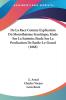 De La Race Comme Explication Du Monotheisme Semitique; Etude Sur La Saintete; Etude Sur La Predication De Basile-Le-Grand (1868)