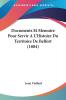 Documents Et Memoire Pour Servir A L'Histoire Du Territoire De Belfort (1884)