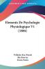 Elements De Psychologie Physiologique V1 (1886)