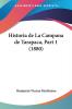 Historia de La Campana de Tarapaca Part 1 (1880)