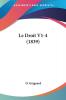 Le Droit V1-4 (1839)