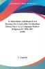 Le Liberalisme-Catholique Et Les Elections Du 23 Juin 1896; Un Manifeste Liberal Part 1-2; La Campagne Politico-Religieuse De 1896-1897 (1896)