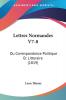 Lettres Normandes V7-8: Ou Correspondance Politique Et Litteraire (1819)