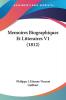 Memoires Biographiques Et Litteraires V1 (1812)