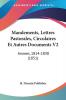 Mandements Lettres Pastorales Circulaires Et Autres Documents V2: Annees 1814-1830 (1851)