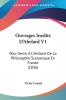 Ouvrages Inedits D'Abelard V1: Pour Servir A L'Histoire De La Philosophie Scolastique En France (1836)