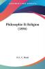 Philosophie Et Religion (1856)