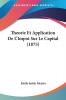 Theorie Et Application De L'Impot Sur Le Capital (1875)