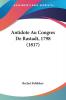 Antidote Au Congres De Rastadt 1798 (1817)