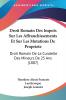 Droit Romain Des Impots Sur Les Affranchissements Et Sur Les Mutations De Propriete: Droit Romain De La Curatelle Des Mineurs De 25 Ans (1887)