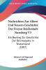 Nachrichten Zur Altern Und Neuern Geschichte Der Freyen Reichsstadt Nurnberg V3: Ein Beytrag Zur Geschichte Der Reichsstadte In Teutschland (1807)