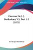 Oeuvres De J. J. Barthelemy V3 Part 1-2 (1821)