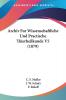 Archiv Fur Wissenschaftliche Und Practische Thierheilkunde V5 (1879)