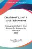 Circulaires V2 1807 A 1815 Inclusivement: Instructions Et Autres Actes Emanes Du Ministere De L'Interieur (1822)