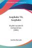 Acephales V6 Acephales: Etudes Locales Et Comparatives (1881)