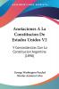 Anotaciones A La Constitucion De Estados Unidos V2: Y Concordancias Con La Constitucion Argentina (1890)