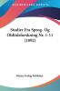 Studier Fra Sprog- Og Oldtidsforskning Nr. 1-11 (1892)