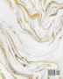 Liquid Gold Marble Composition Notebook - Large Ruled Notebook - 8x10 Lined Notebook (Softcover Journal / Notebook / Diary): 260 (8x10 Lined Softcover Notebook)