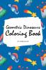 Geometric Dinosaurs Coloring Book for Children (6x9 Coloring Book / Activity Book)