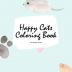 Happy Cats Coloring Book for Children (8.5x8.5 Coloring Book / Activity Book)