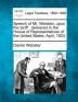 Speech of Mr. Webster Upon the Tariff: Delivered in the House of Representatives of the United States April 1824.