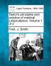 Taylor's principles and practice of medical jurisprudence. Volume 1 of 2