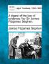 A digest of the law of evidence / by Sir James Fitzjames Stephen.