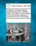 A Collection of State Statutes Relating to Insanity in Criminal Cases: Third Report of Committee B of the American Institute of Criminal Law and Criminology..