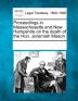 Proceedings in Massachusetts and New Hampshire on the Death of the Hon. Jeremiah Mason