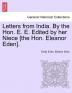 Letters from India. by the Hon. E. E. Edited by Her Niece [The Hon. Eleanor Eden].