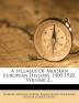 A Syllabus of Modern European History 1500-1920 Volume 2...