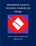 International Journal of Innovation Creativity and CHange Volume 1 Issue 2 November 2013