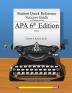 Student Quick Reference Success Guide to Writing in the Apa 6th Edition Style