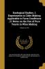 Enological Studies. I. Experiments in Cider Making Applicable to Farm Conditions; II. Notes on the Use of Pure Yeasts in Wine Making; Volume no.129