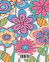 Facil Diseños de Flores en Letra Grande Libro Para Colorear Para Los Adultos