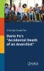 A Study Guide for Dario Fo's "Accidental Death of an Anarchist"