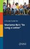 A Study Guide for Mariama Ba's So Long a Letter