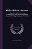 Modern Hebrew Literature: A Paper Read Before the Annual Conference in London of the International Society of Philology Science and Fine Arts